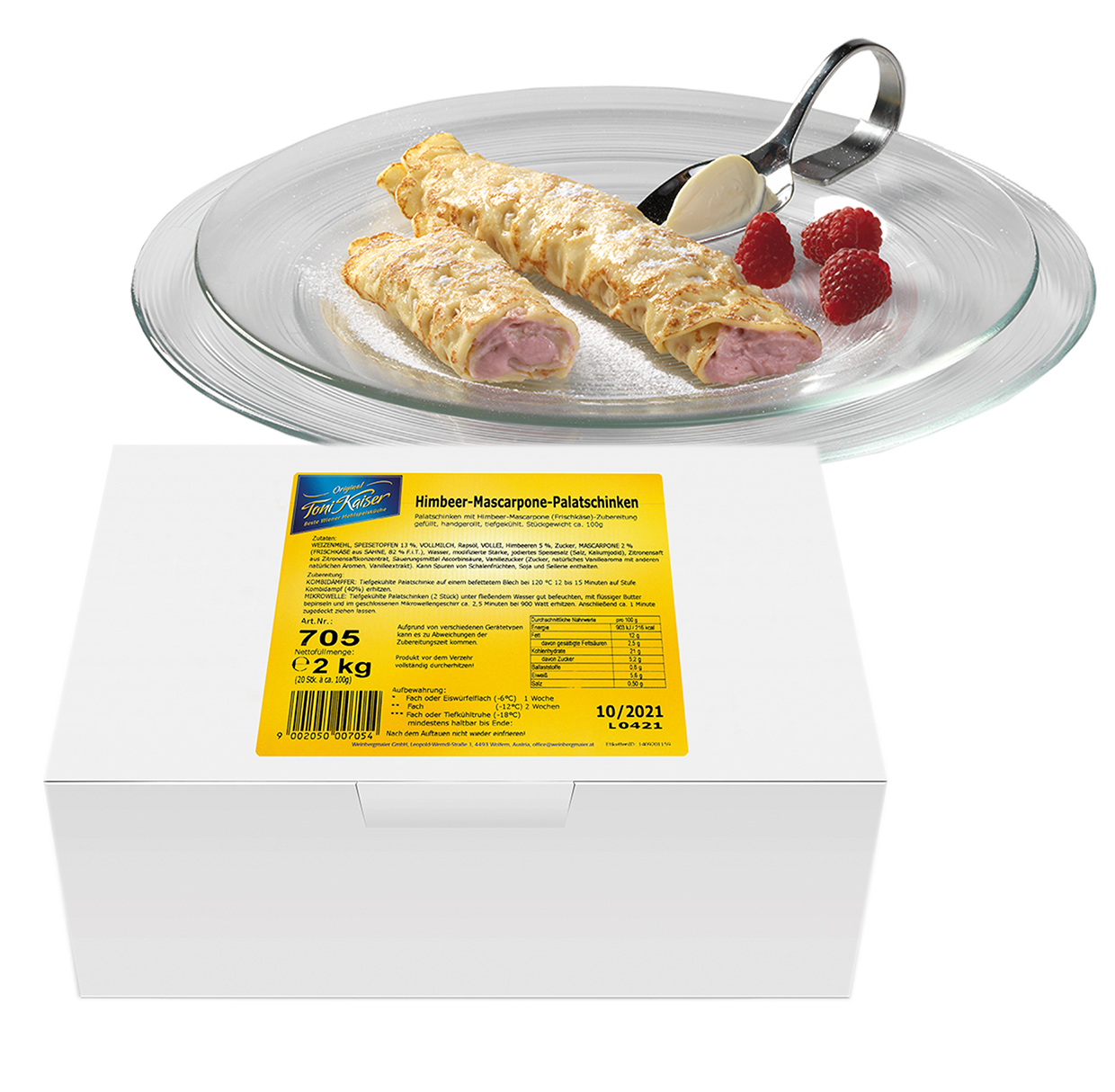 Himbeer-Mascarpone-Palatschinke 100g 1x20 Stk.