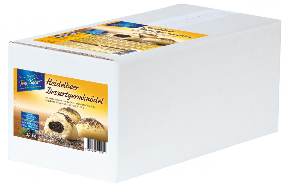 Germknödel Heidelbeer 60g 45Stk.