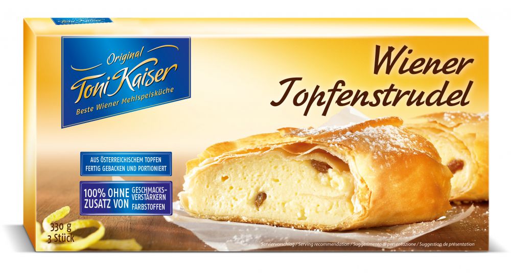 32645 Topfenstrudel 6x330 g