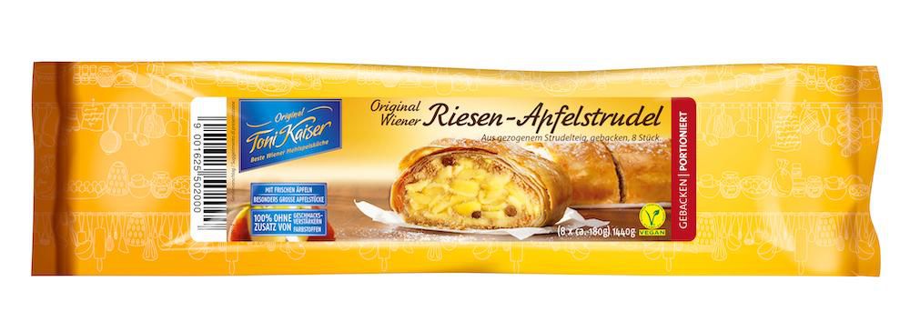 Riesen-Apfelstrudel gebacken 8 Port. 5x1,44 kg