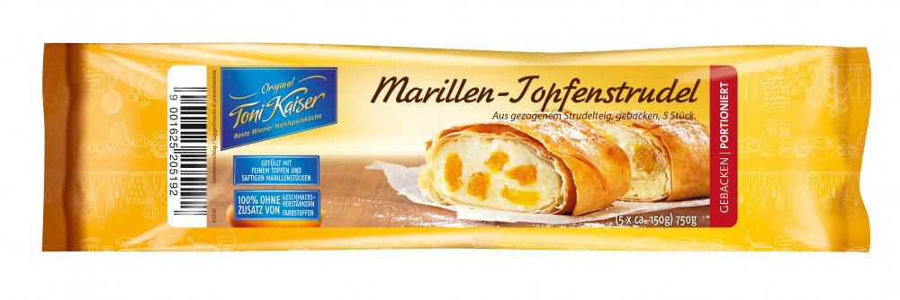 Marillen-Topfen Strudel 5 Port. 8x750 g